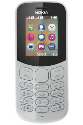 NOKIA T&eacute;l&eacute;phone mobile  130 Double SIM Gris