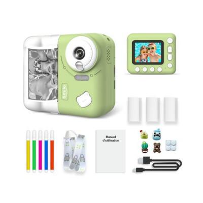 AVIZAR  Appareil Photo 48 MP Instakid pour Enfant avec Impression et Filtres Vert