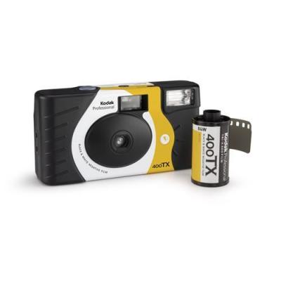 KODAK Appareil photo jetable  400TX 30 mm f/10 Noir et Blanc 