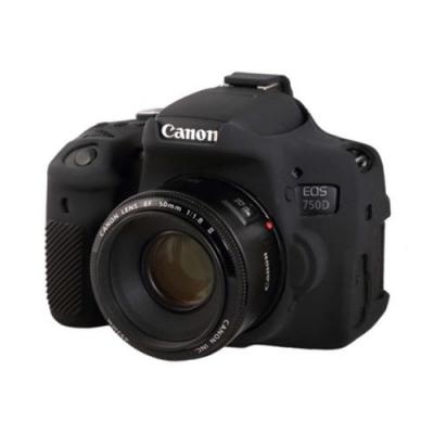 EASYCOVER EASY COVER housse de protection pour CANON 750D noire