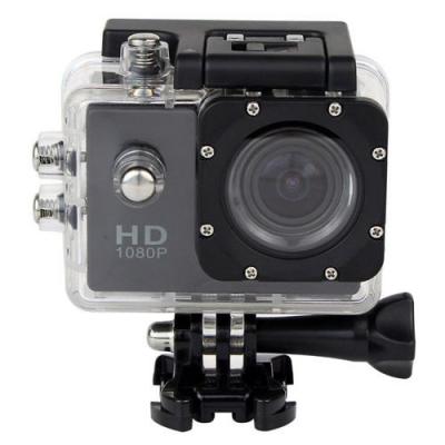 YONIS Cam&eacute;ra Sport Etanche 30M Cam&eacute;ra Action Grand Angle Photo Vid&eacute;o HD 1080P Noir + SD 16Go