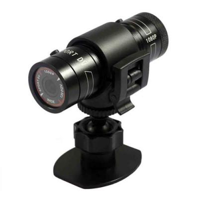 YONIS Cam&eacute;ra Sport Microphone Film Full HD 1080P Tube Waterproof 8 Go + Kit Fixation