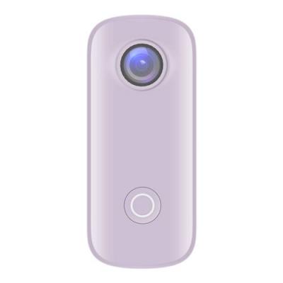 SJCAM Cam&eacute;ra sport C100 WIFI 1080P 30fps avec clip au dos du bo&icirc;tier &eacute;tanche et lani&egrave;re Violet