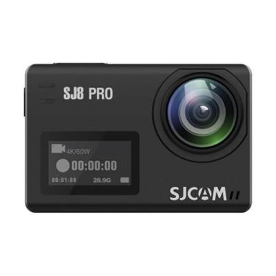 HIGH TECH PLACE Cam&eacute;ra sport SJCAM SJ8 Pro 4K 60fps WiFi Action Camera Double &eacute;cran tactile IP68 Etanche Cam&eacute;ra Ambarella H22 Chipset Noir 