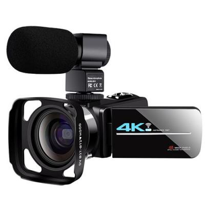 GENERIQUE Cam&eacute;scope AF2 4K Ultra HD Avec capuche microphone Noir 