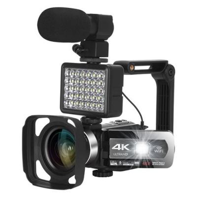  Cam&eacute;scope AF6 4K Ultra HD 48mp avec accessoires Wifi Noir 