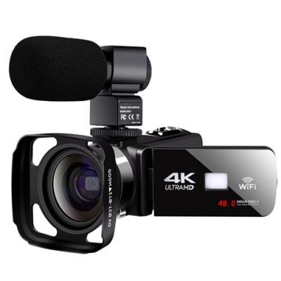  Cam&eacute;scope F4 4K Ultra HD Avec couvercle d'ombrage microphone Noir 
