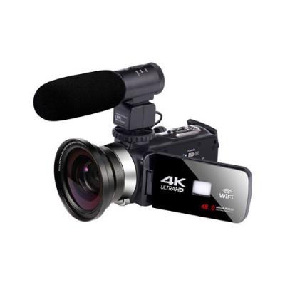  Cam&eacute;scope F4 4K Ultra HD Avec objectif grand angle microphone Noir 