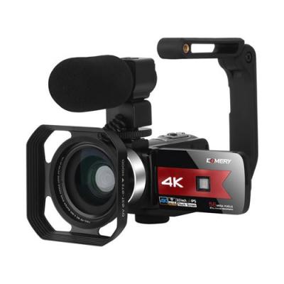  Cam&eacute;scope K1 4K Ultra HD Avec couvercle d'ombrage poign&eacute;e stable microphone Rouge 