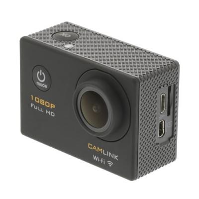 CAMLINK  Cam&eacute;ra d'action Full HD 1080p WiFi 5,08 cm (2"") Noir