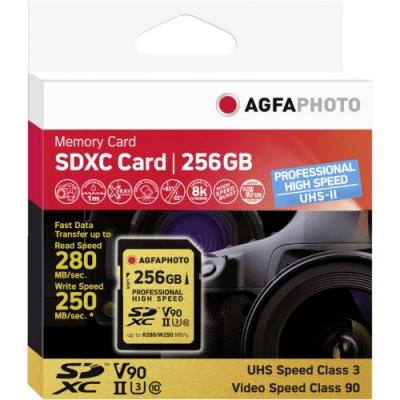 AGFAPHOTO  SDXC UHS II 256GB Professional High Speed U3 V90