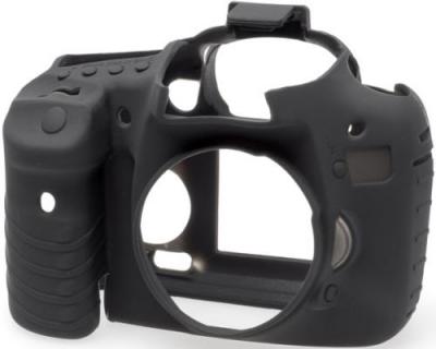 EASY COVER EASYCOVER Coque Silicone Noir pour Canon 7D Mark II