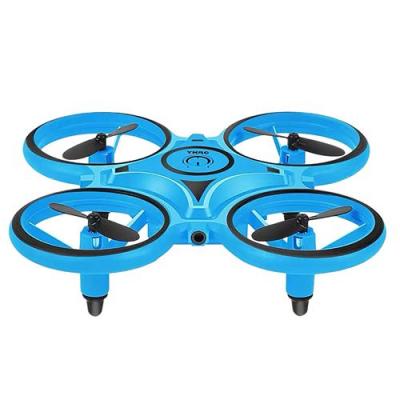  Drone Mini d&eacute;tecteur de gravit&eacute; Contr&ocirc;le &agrave; la main et &agrave; la montre-Bleu 