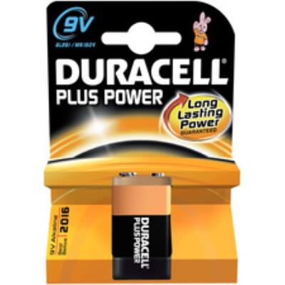 DURACELL  - Pile Alcaline - 9Vx2 Plus Power (6LR61)