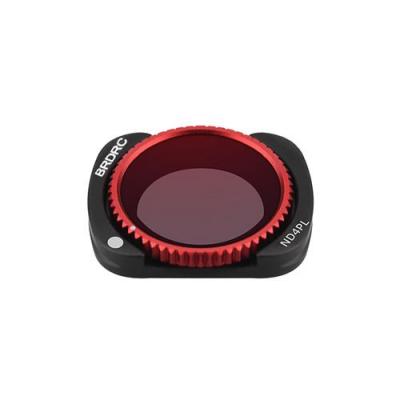 GENERIQUE Filtre d'objectif ND4-PL Verre optique Pour DJI OSMO POCKET 2-rouge 
