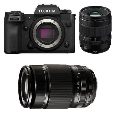 FUJIFILM  appareil photo hybride x-h2 + 16-50 + 55-200 