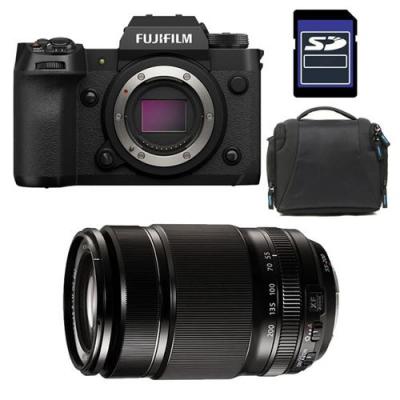 FUJIFILM X-H2 + 16-50 + 55-200 + Sac + Carte SD 8 Go 