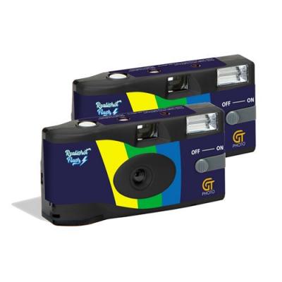 GT PHOTO  - Pack 2 x Appareil Photo jetable Realishot Flash - 27 photos
