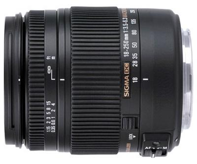 SIGMA Objectif Reflex  18-250mm f/3.5-6.3 DC OS HSM pour Nikon 