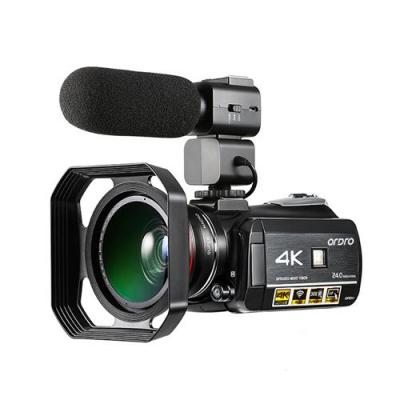 GENERIQUE Ordro Ac3 Cam&eacute;ra Vid&eacute;o 4K Ultra Hd 60Fps avec Wifi Externe Microphone Xjpl002 