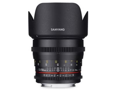 SAMYANG  50mm T1.5 VDSLR AS UMC pour Nikon 