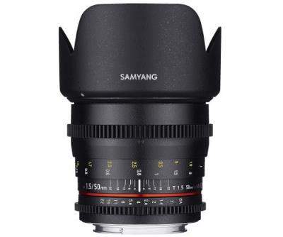 SAMYANG  Objectif pour Sony E 50 mm T1.5 VDSLR Noir