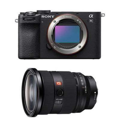 SONY  appareil photo hybride alpha 7c II noir + fe 24-70 f/2.8 gm II 