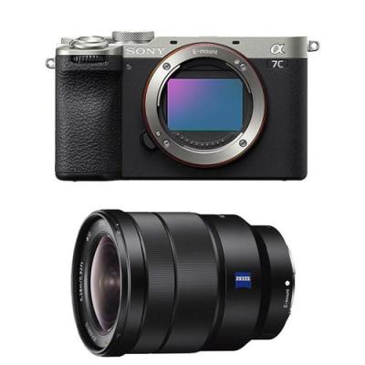 SONY  appareil photo hybride alpha 7c II silver + fe 16-35 f/4 