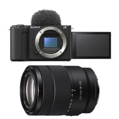 SONY  appareil photo hybride alpha zv-e10 II noir + 18-135 