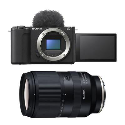 SONY  appareil photo hybride alpha zv-e10 II noir + tamron 18-300 vc noir 