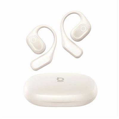 BASEUS Ecouteurs open-ear true wireless, Bluetooth 6.0, basses boost, IPX5 - Blanc