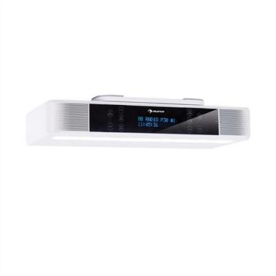 AUNA  kr-140 bluetooth radio num&eacute;rique encastrable - tuner dab+ fm - &eacute;clairage led - blanc 
