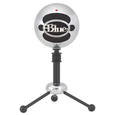 BLUE MICROPHONES  Snowball - Microphone - aluminium bross&eacute;