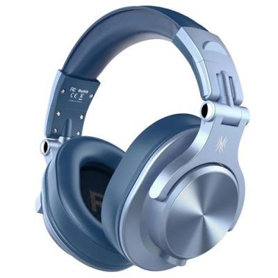 ONEODIO Casque audio bluetooth 5.2 studio dj 72h autonomie - fusion a70 - Bleu