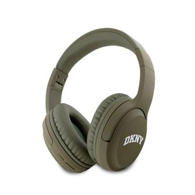  Casque audio bluetooth 5.3 &eacute;l&eacute;gante avec logo en arc dkny vert DKBH3DNYAA 