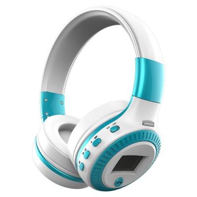 YONIS  Casque Bluetooth Pliable - Bleu