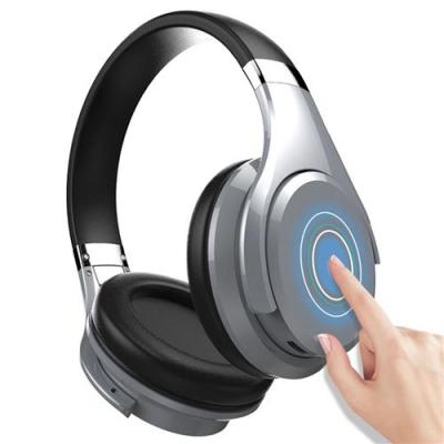 YONIS  Casque Audio Bluetooth Sans Fil - Argent