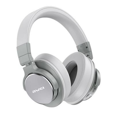 YONIS Casque Audio Sans Fil ANC Pliable Bluetooth 5.0 Autonomie 14h Chargement Rapide Gris 
