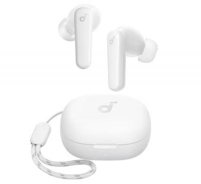 SOUNDCORE &eacute;couteurs bluetooth 5.3, basses puissantes, autonomie 30 h, ipx5 - Blanc 