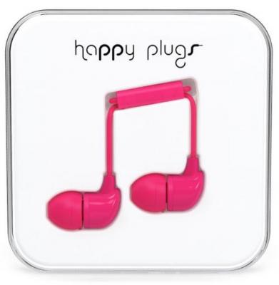 HAPPY PLUGS  In-Ear - Micro-casque - intra-auriculaire - filaire - cerise
