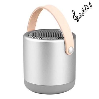 YONIS Enceinte bluetooth portable gold son puissant et basses robustes id&eacute;al pour voyage argent  