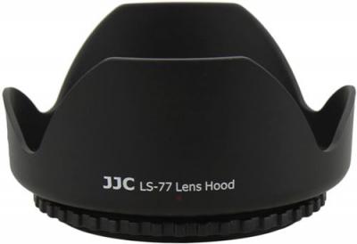 PAS DE MARQUE JJC Pare-Soleil Pare-Soleil en Caoutchouc 3 en 1 pour 77 mm Filetage Pliable 