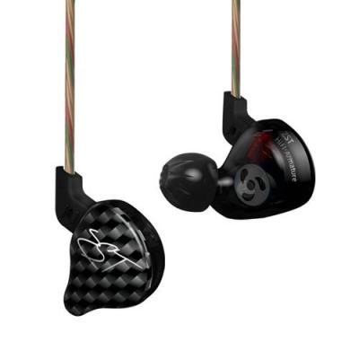  KZ Audio KZ ZST - 1DD+1BA &Eacute;couteurs intra-auriculaires Zwart / Sans microphone