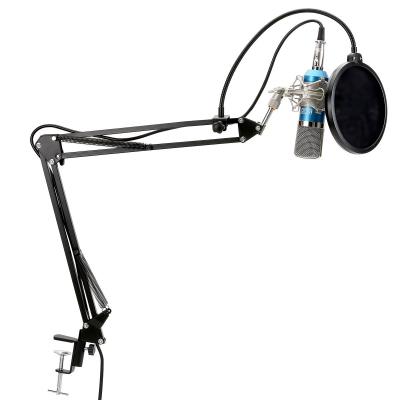 TONOR Microphone &agrave; condensateur Podcasting Studio Enregistrement pour Ordinateur avec Microphone R&eacute;glable Suspension Perche Ciseaux Bras Microphone Kits 
