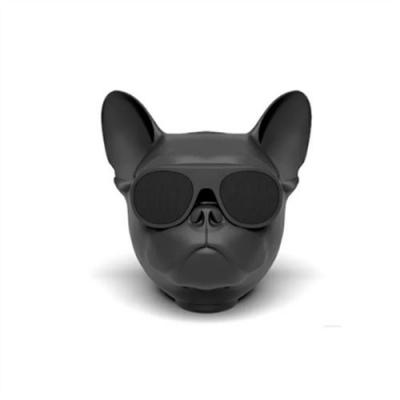 FAVOREVER Mini Haut-Parleur Bluetooth Design Bulldog 