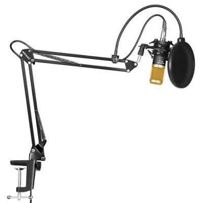 NEEWER Microphone &agrave; Condensateur NW-800, Microphone USB pour Studio Enregistrement, Micro Kit avec NW-35 Bras de Suspension R&eacute;glable avec Support Antichoc 