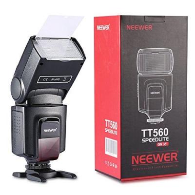NEEWER  TT560 Flash Manuel pour Canon Nikon Sony Pentax DSLR Appareil Photo &agrave; Sabot, avec Diffuseur, D&eacute;clencheur &agrave; Distance 
