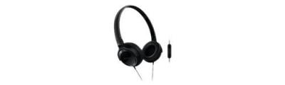 PIONEER  SE-MJ502T - Micro-casque - sur-oreille - filaire - noir 