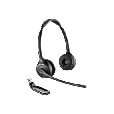 PLANTRONICS Poly Savi W420-M - 400 Series - micro-casque - circum-aural - DECT - sans fil 