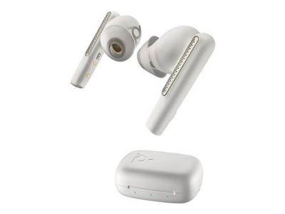 HP POLY Voyager Free 60 UC White Sand Earbuds +BT700 USB-C 7Y8L4AA 